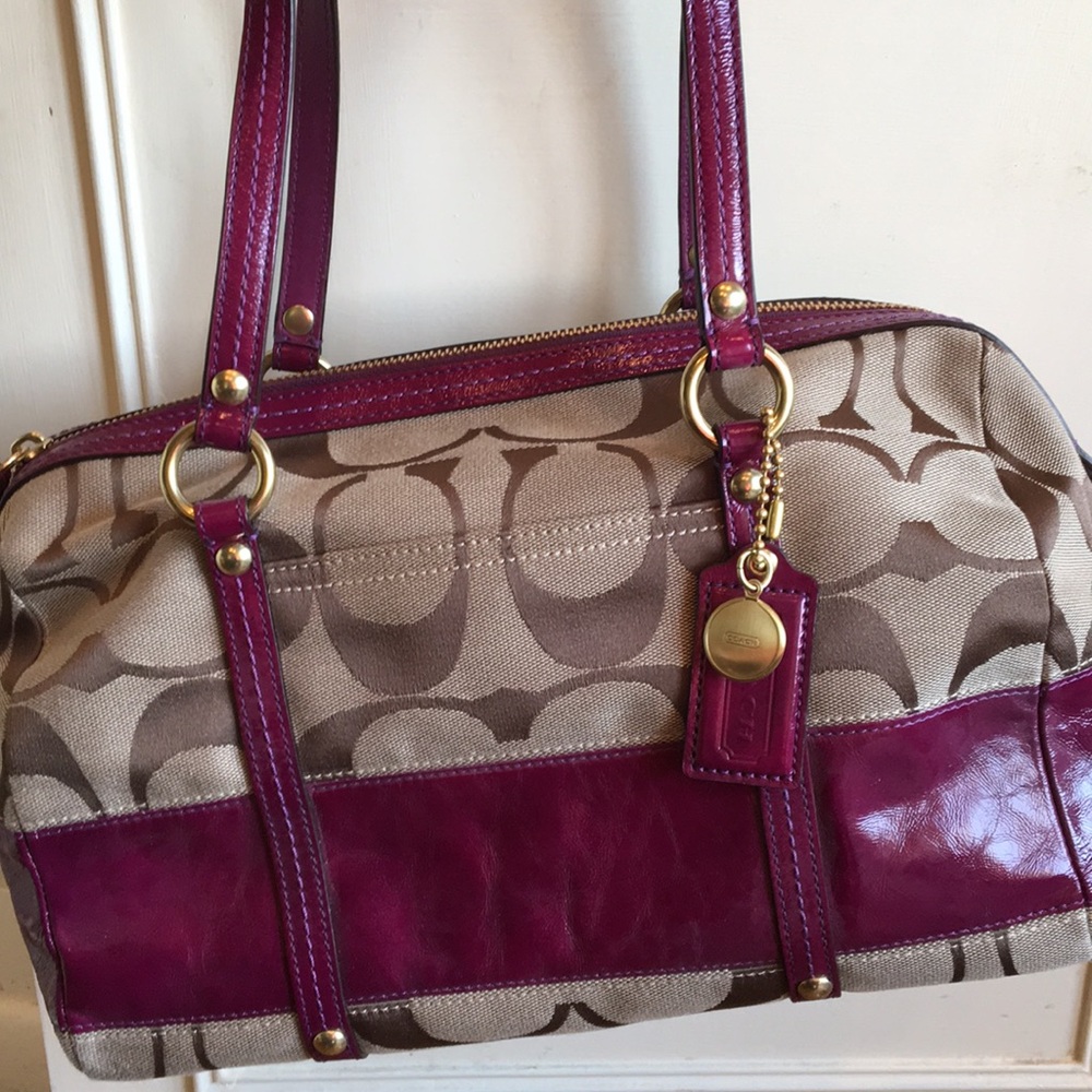 New Coach bucket purse